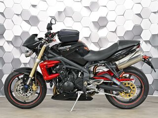 2009 Triumph Street Triple, чёрный, 469000 рублей, вид 4