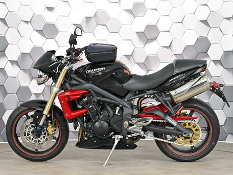 2009 Triumph Street Triple, чёрный, 469000 рублей, вид 4
