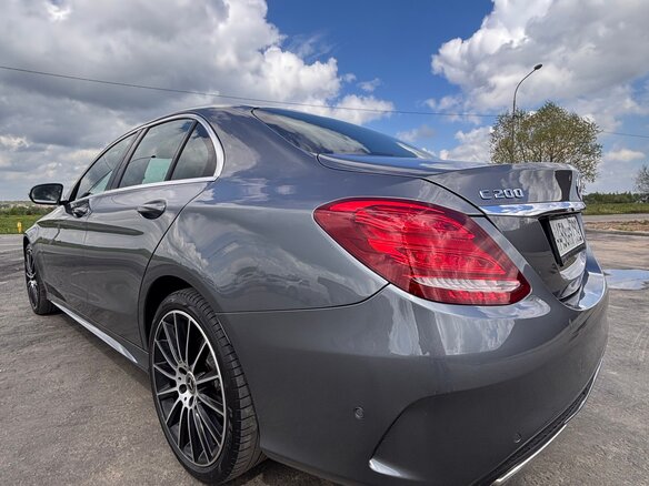 2018 Mercedes-Benz C-Класс 200 IV (W205), серый - вид 5
