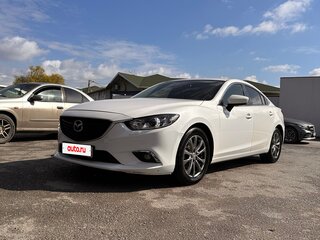 2015 Mazda 6 III (GJ) Рестайлинг, белый, 1390000 рублей, вид 1
