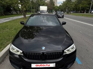 2020 BMW 5 серии 530d xDrive VII (G30/G31/G38), чёрный, 4500000 рублей, вид 3