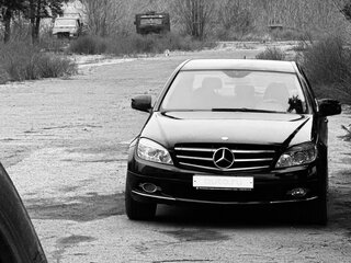 2007 Mercedes-Benz C-Класс 280 III (W204), чёрный, 1200000 рублей, вид 1