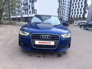 2014 Audi A4 IV (B8) Рестайлинг, синий, 1150000 рублей, вид 1