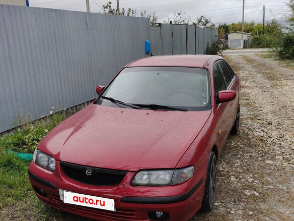 1997 Mazda 626 V (GF), красный, 240000 рублей - вид 1