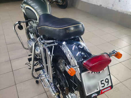 2003 Kawasaki W 650, зелёный, 530000 рублей, вид 4