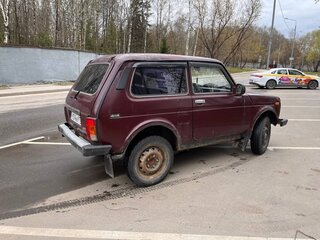 2011 Lada (ВАЗ) 2121 (4x4) I Рестайлинг, пурпурный, 405000 рублей, вид 4