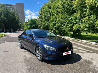 2018 Mercedes-Benz CLA 200 I (C117, X117) Рестайлинг, синий, 1652000 рублей, вид 2