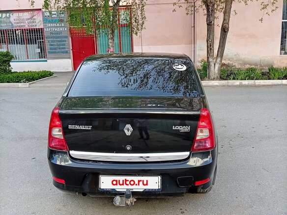 2011 Renault Logan I Рестайлинг, чёрный, 485000 рублей - вид 3