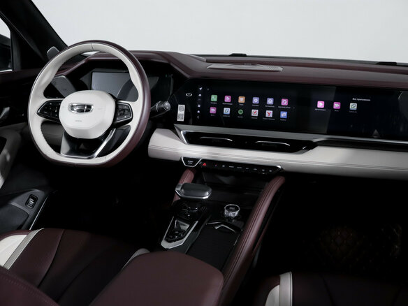 2023 Geely Monjaro I, чёрный - вид 11