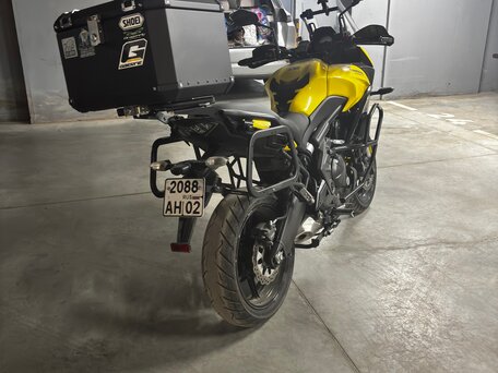 2015 Kawasaki Versys 650, жёлтый, 560000 рублей, вид 4