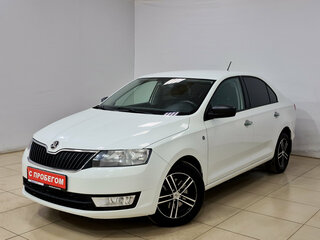 2015 Skoda Rapid I, белый, 985000 рублей, вид 1