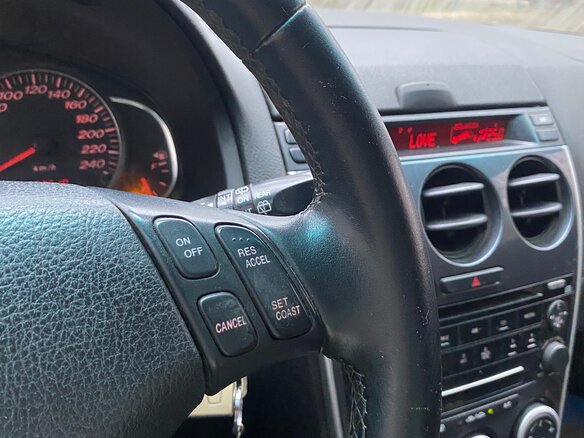2007 Mazda 6 I (GG) Рестайлинг, синий - вид 9