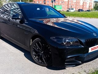 2015 BMW 5 серии 520i VI (F10/F11/F07) Рестайлинг, чёрный, 1999000 рублей, вид 1
