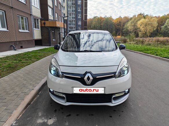 2016 Renault Scenic III Рестайлинг 2, белый, 970000 рублей - вид 1