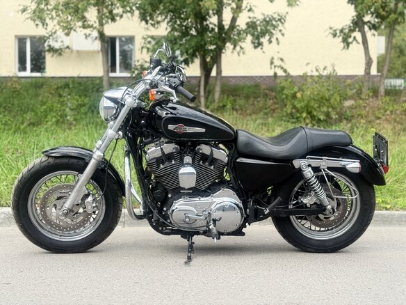 2014 Harley-Davidson Sportster 1200, чёрный, 700000 рублей