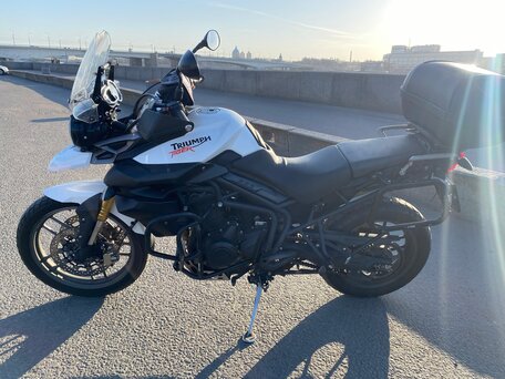 2014 Triumph Tiger 800, белый, 600000 рублей, вид 4
