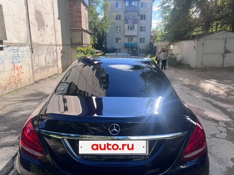 2015 Mercedes-Benz C-Класс 180 IV (W205), синий, 2000000 рублей, вид 3