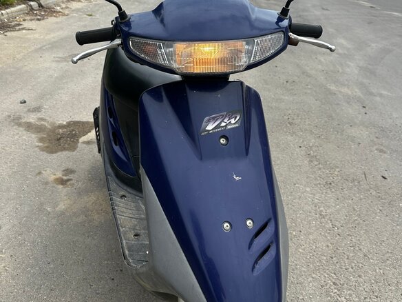 2008 Honda Dio, синий, 65000 рублей