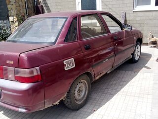 2001 Lada (ВАЗ) 2110, красный, 55000 рублей, вид 3