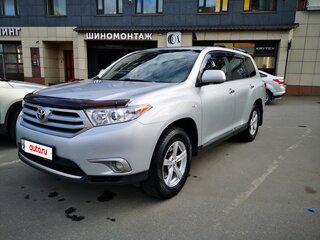 2011 Toyota Highlander II (XU40) Рестайлинг, серый, 1390000 рублей, вид 1