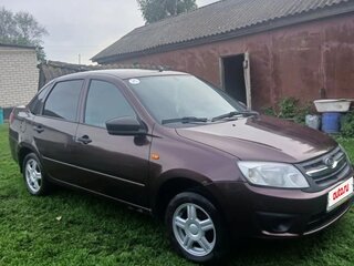 2015 Lada (ВАЗ) Granta I, красный, 420000 рублей, вид 4