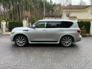 2011 Infiniti QX56 II, серебристый, 1400000 рублей, вид 2
