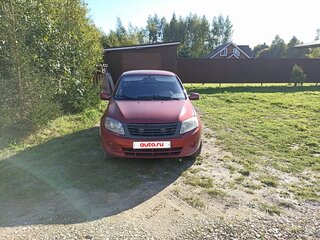 2012 Lada (ВАЗ) Granta I, серебристый, 165000 рублей, вид 3