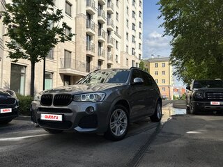 2017 BMW X3 20i xDrive II (F25) Рестайлинг, серый, 2500000 рублей, вид 2