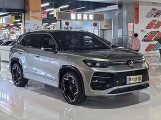 2025 Volkswagen Tayron II (China Market), зелёный, 4199017 рублей, вид 3