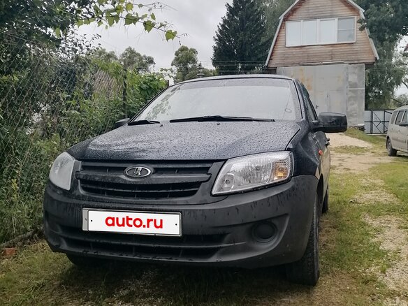 2013 Lada (ВАЗ) Granta I, синий, 320000 рублей - вид 7