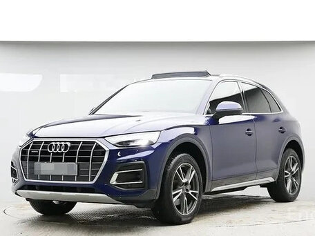 2022 Audi Q5 40 TDI II (FY) Рестайлинг, синий, 4414000 рублей, вид 1