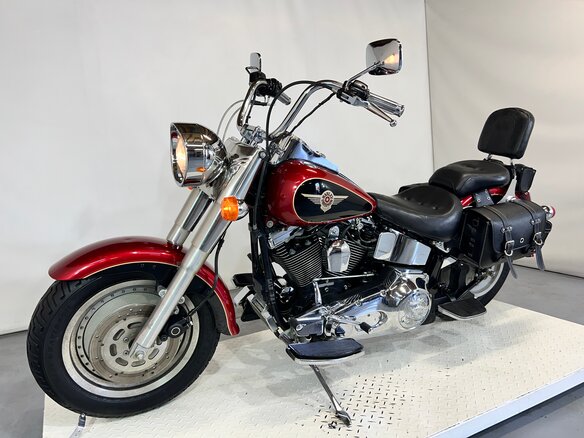 1998 Harley-Davidson Fat Boy, пурпурный, 770000 рублей - вид 19
