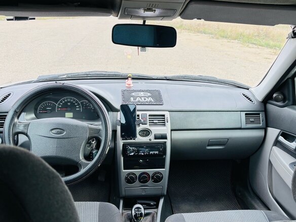2008 Lada (ВАЗ) Priora I, серебристый, 230000 рублей - вид 6