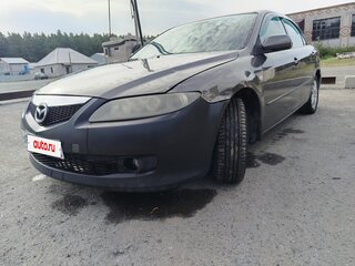 2006 Mazda 6 I (GG) Рестайлинг, серый, 205000 рублей, вид 2