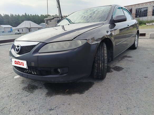 2006 Mazda 6 I (GG) Рестайлинг, серый, 235000 рублей