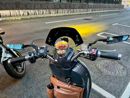 2002 Vespa LXV 125, фиолетовый, 264000 рублей, вид 4