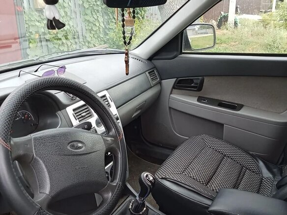 2008 Lada (ВАЗ) Priora I, серебристый, 245000 рублей - вид 5