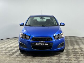2014 Chevrolet Aveo II, синий, 579900 рублей, вид 3