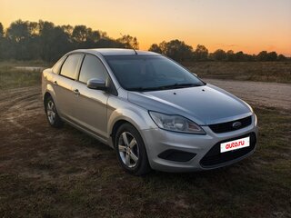 2009 Ford Focus II Рестайлинг, серебристый, 495000 рублей, вид 4