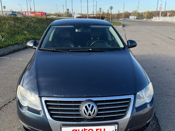2008 Volkswagen Passat B6, синий, 790000 рублей - вид 5