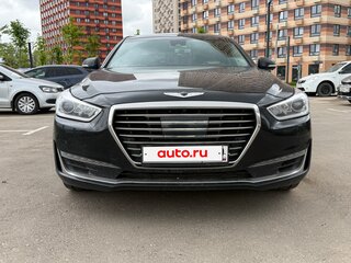 2017 Genesis G90 I, чёрный, 2800000 рублей, вид 1