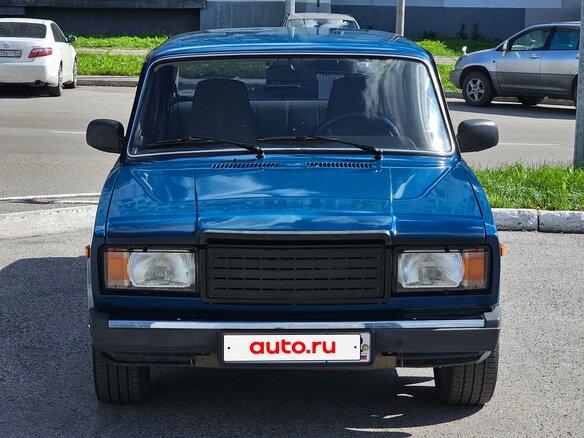 2008 Lada (ВАЗ) 2107, синий, 270000 рублей - вид 7