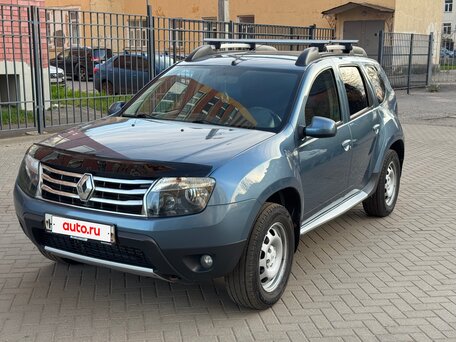 2014 Renault Duster I, синий, 875000 рублей, вид 1
