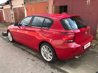 2012 BMW 1 серии 118i II (F20/F21), красный, 1500000 рублей, вид 2
