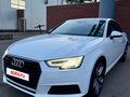 2018 Audi A4 V (B9), белый - вид 1