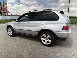 2005 BMW X5 3.0i I (E53) Рестайлинг, серебристый, 1300000 рублей, вид 4
