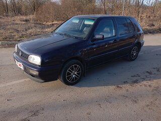 1997 Volkswagen Golf III, синий, 230000 рублей, вид 1