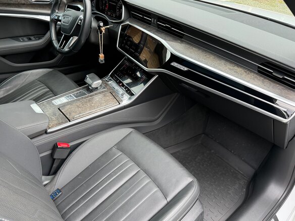 2020 Audi A6 45 TDI V (C8), белый - вид 9