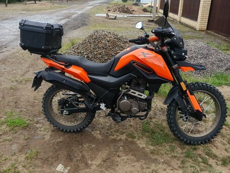 2021 Shineray Fireguard 250 Trail, оранжевый, 150000 рублей, вид 4