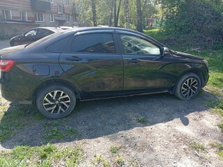 2018 Lada (ВАЗ) Vesta I, чёрный, 800000 рублей, вид 2